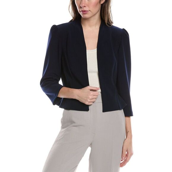 Joseph Ribkoff WomensCropped Jacket Blue